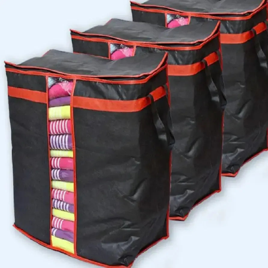 Cloth Storage Bag For Organized Wardrobe, Dust Protection, And Space-Saving Clothing Storage Solution