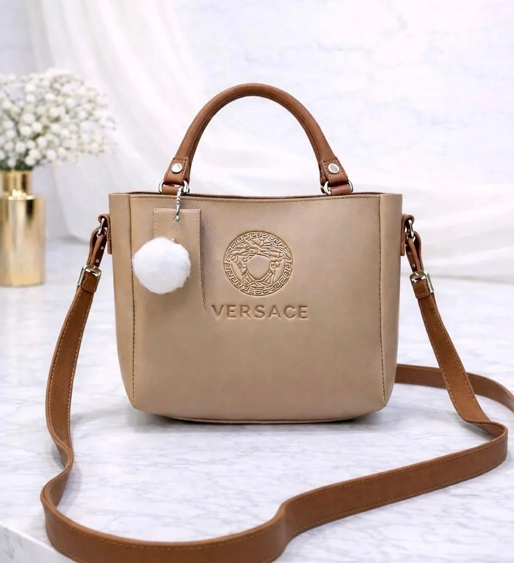 PU Leather Plain Crossbody Bag for Girls