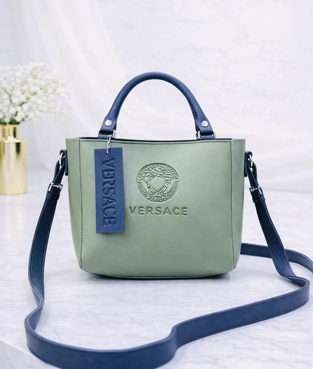 PU Leather Plain Crossbody Bag for Girls