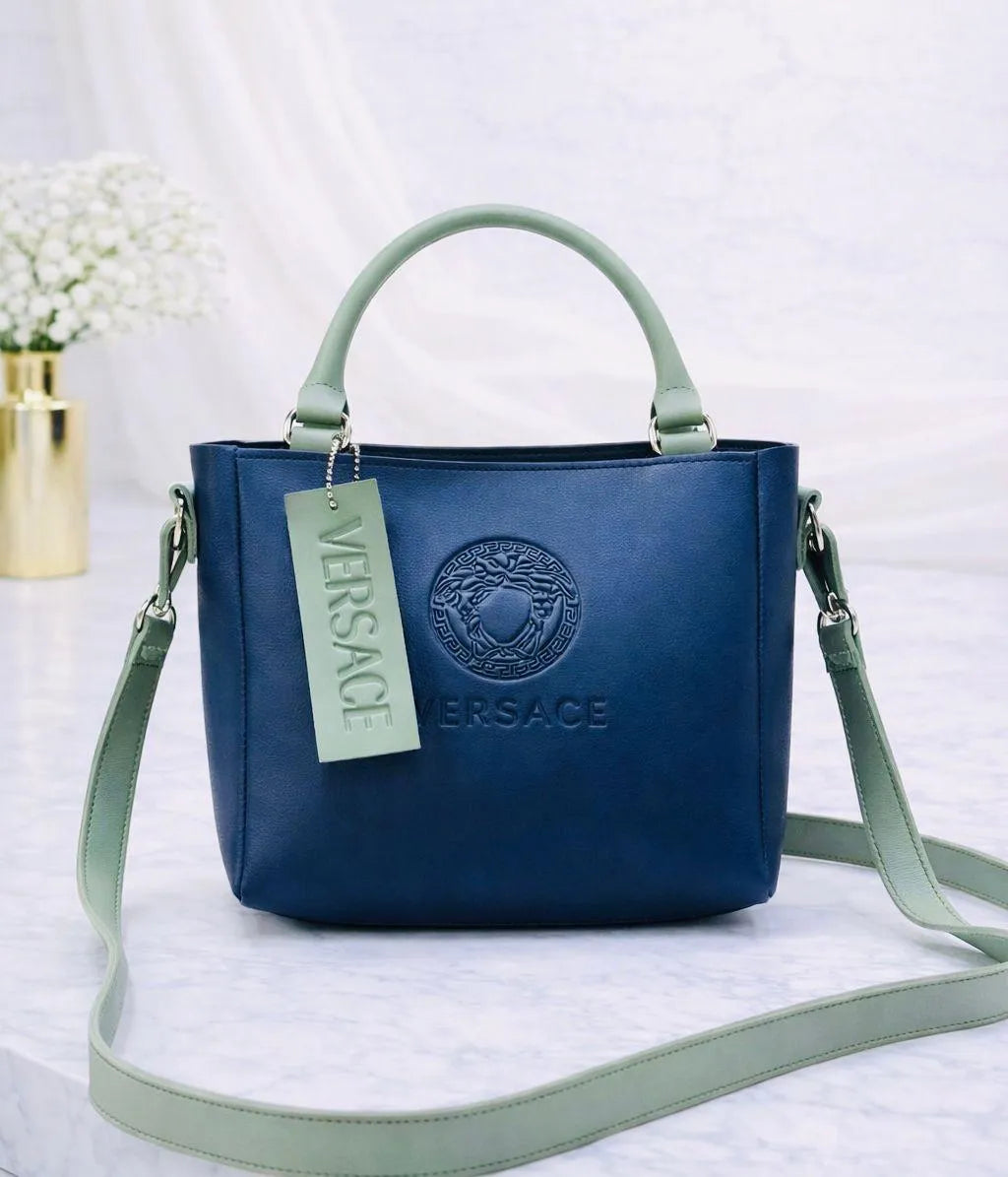 PU Leather Plain Crossbody Bag for Girls